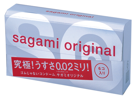 Ультратонкие презервативы Sagami Original - 6 шт. - Sagami - купить с доставкой в Коломне