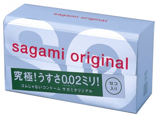 Ультратонкие презервативы Sagami Original - 12 шт. - Sagami - купить с доставкой в Коломне