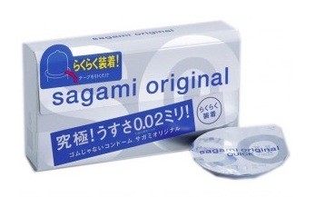 Ультратонкие презервативы Sagami Original QUICK - 6 шт. - Sagami - купить с доставкой в Коломне