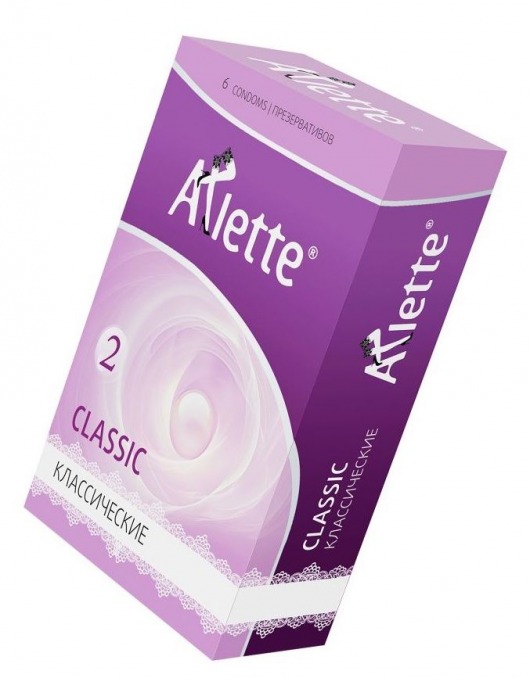 Классические презервативы Arlette Classic - 6 шт. - Arlette - купить с доставкой в Коломне