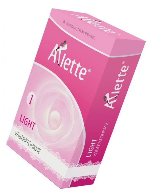 Ультратонкие презервативы Arlette Light - 6 шт. - Arlette - купить с доставкой в Коломне