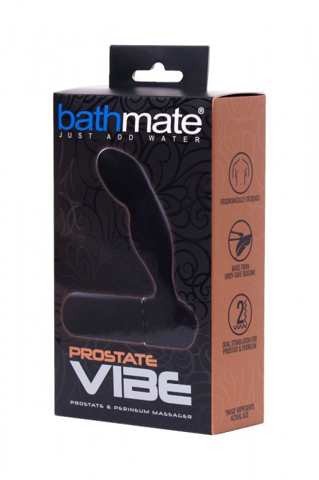 Стимулятор простаты Prostate Vibe - 10,5 см. - Bathmate - в Коломне купить с доставкой