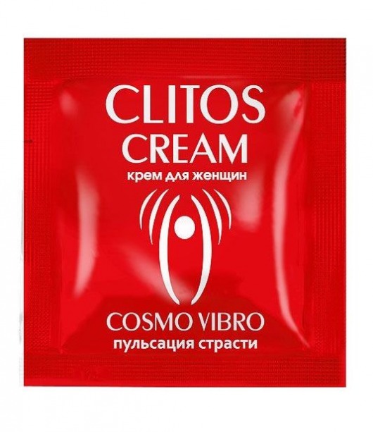 Пробник возбуждающего крема для женщин Clitos Cream - 1,5 гр. - Биоритм - купить с доставкой в Коломне