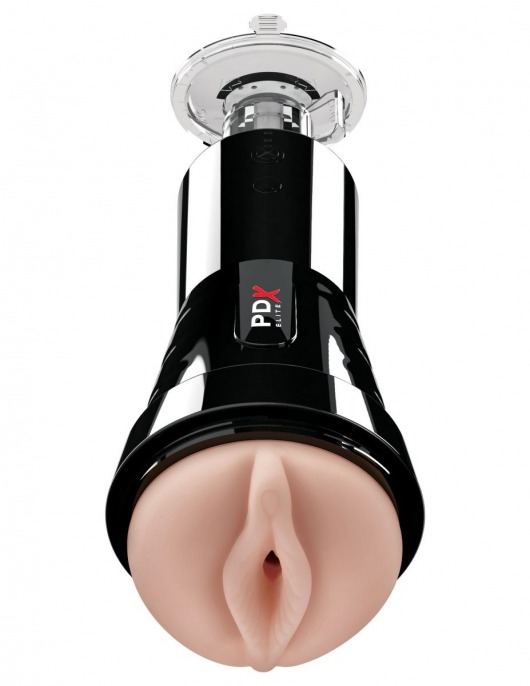 Телесный вибромастурбатор-вагина Cock Compressor Vibrating Stroker - Pipedream - в Коломне купить с доставкой