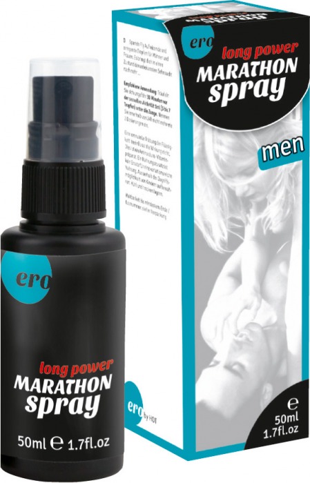 Пролонгирующий спрей для мужчин Long Power Marathon Spray - 50 мл. - Ero - купить с доставкой в Коломне