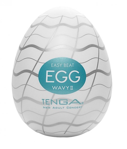 Мастурбатор-яйцо EGG Wavy II - Tenga - в Коломне купить с доставкой