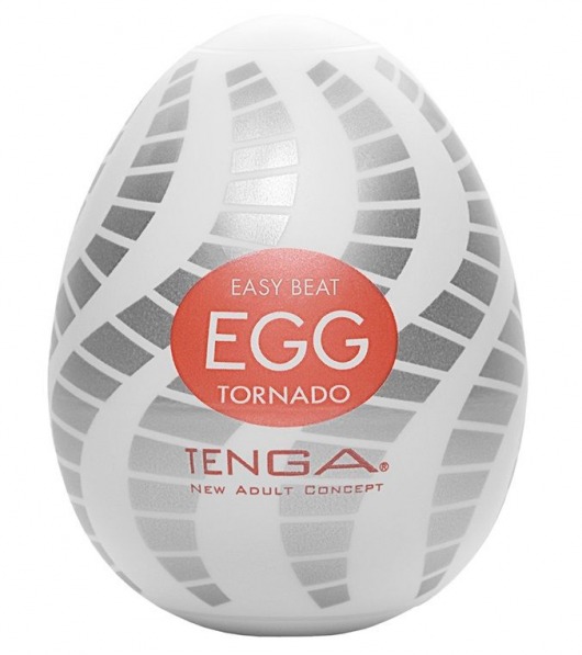 Мастурбатор-яйцо EGG Tornado - Tenga - в Коломне купить с доставкой