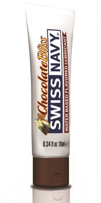 Лубрикант с ароматом шоколада Swiss Navy Chocolate Bliss Lube - 10 мл. - Swiss navy - купить с доставкой в Коломне