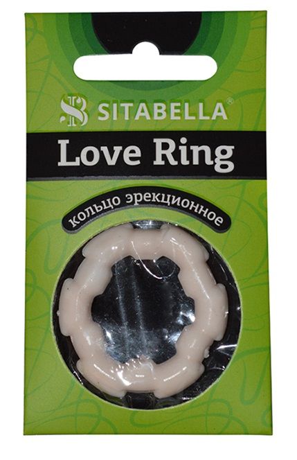 Фигурное эрекционное кольцо из киберкожи - Sitabella - в Коломне купить с доставкой