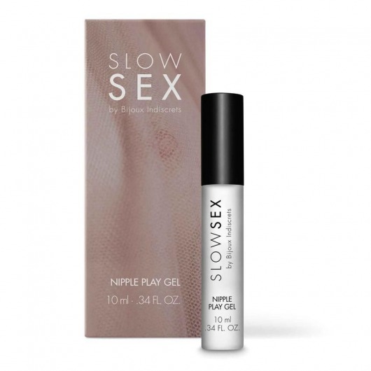 Возбуждающий гель для сосков Slow Sex Nipple Play Gel - 10 мл. - Bijoux Indiscrets - купить с доставкой в Коломне