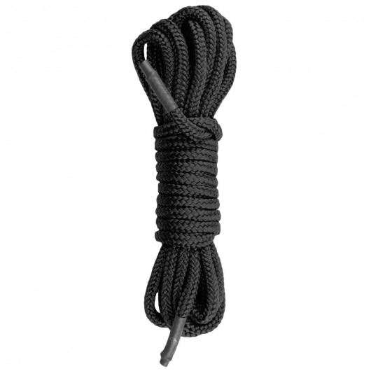 Черная веревка для бондажа Easytoys Bondage Rope - 5 м. - Easy toys - купить с доставкой в Коломне