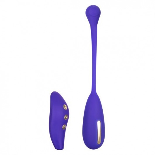 Фиолетовый шарик с электростимуляцией и вибрацией Intimate E-Stimulator Remote Kegel Exerciser - California Exotic Novelties - купить с доставкой в Коломне