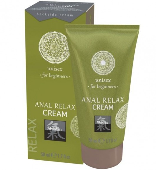 Анальный крем Anal Relax Cream - 50 мл. - Shiatsu - купить с доставкой в Коломне