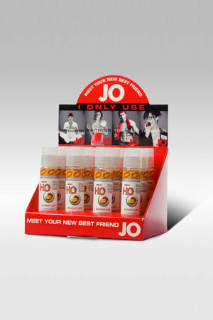 Лубрикант с ароматом персика JO Flavored Peachy Lips - 30 мл. - System JO - купить с доставкой в Коломне