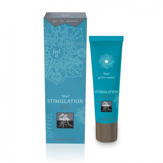 Возбуждающий интимный гель STIMULATION GEL Mint - 30 мл. - Shiatsu - купить с доставкой в Коломне