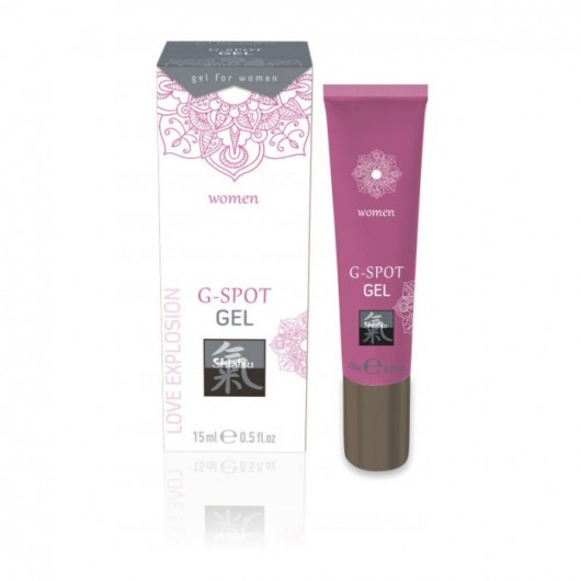 Возбуждающий интимный гель G-SPOT GEL - 15 мл. - Shiatsu - купить с доставкой в Коломне