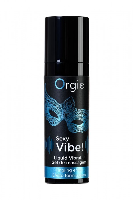 Гель для массажа ORGIE Sexy Vibe Liquid Vibrator с эффектом вибрации - 15 мл. - ORGIE - купить с доставкой в Коломне