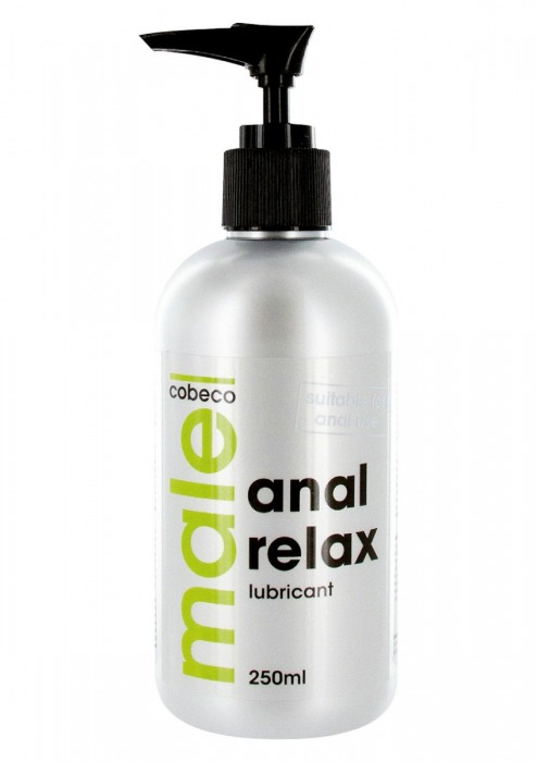 Анальный лубрикант MALE Cobeco Anal Relax Lubricant - 250 мл. - Cobeco - купить с доставкой в Коломне
