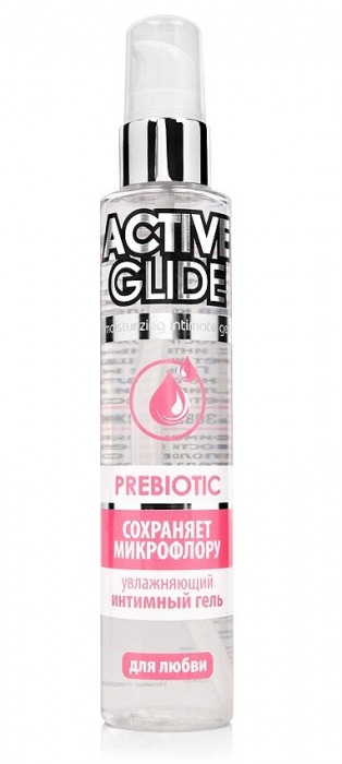 Увлажняющий интимный гель Active Glide Prebiotic - 100 гр. - Биоритм - купить с доставкой в Коломне