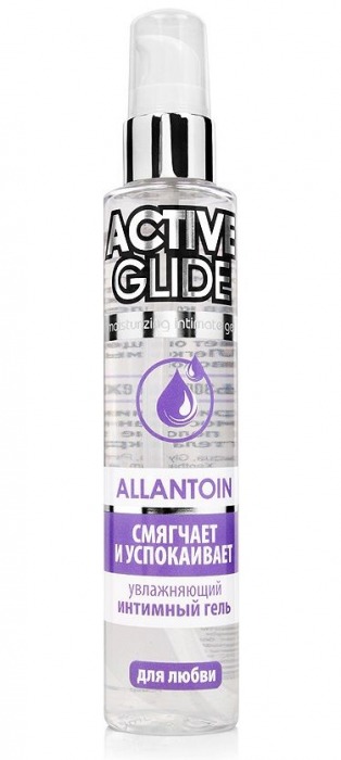 Увлажняющий интимный гель Active Glide Allantoin - 100 гр. - Биоритм - купить с доставкой в Коломне