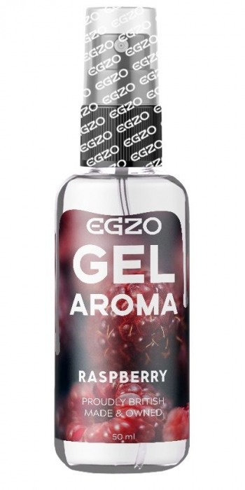 Интимный лубрикант EGZO AROMA с ароматом малины - 50 мл. - EGZO - купить с доставкой в Коломне