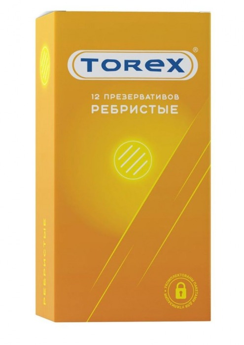 Текстурированные презервативы Torex  Ребристые  - 12 шт. - Torex - купить с доставкой в Коломне