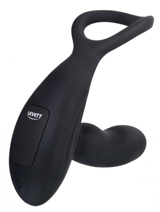 Черный стимулятор простаты Maud с вибрацией - Levett - в Коломне купить с доставкой