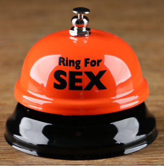 Настольный звонок RING FOR SEX - Сима-Ленд - купить с доставкой в Коломне