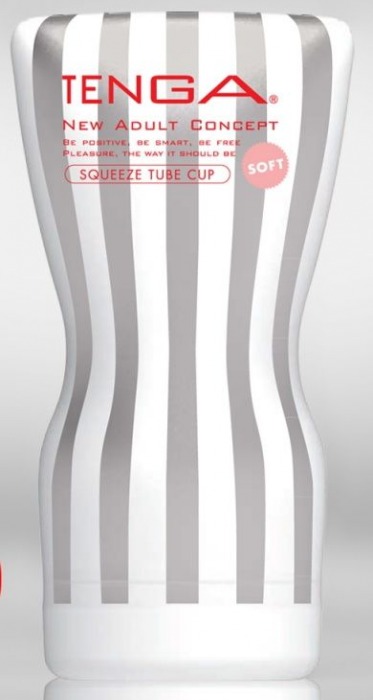 Мастурбатор TENGA Squeeze Tube Cup Soft - Tenga - в Коломне купить с доставкой