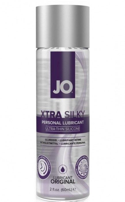 Лубрикант на силиконовой основе JO Xtra Silky - 60 мл. - System JO - купить с доставкой в Коломне