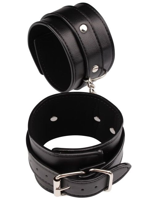 Черные оковы Classic Ankle Cuffs - Chisa - купить с доставкой в Коломне