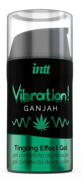 Жидкий интимный гель с эффектом вибрации Vibration! Ganjah - 15 мл. - INTT - купить с доставкой в Коломне