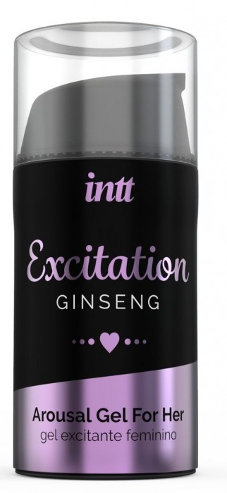 Женский возбуждающий интимный гель Excitation Ginseng - 15 мл. - INTT - купить с доставкой в Коломне