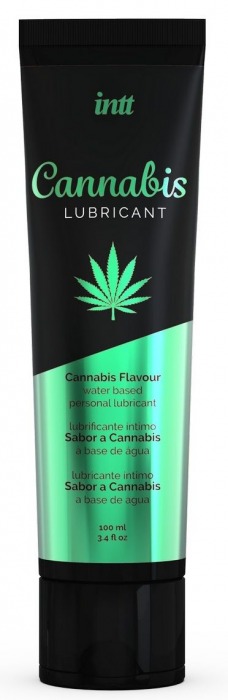 Интимный гель на водной основе Cannabis Lubricant - 100 мл. - INTT - купить с доставкой в Коломне