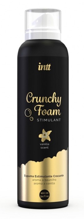 Пенка для массажа Crunchy Foam Stimulant Vanilla - 100 мл. - INTT - купить с доставкой в Коломне