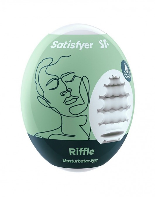 Мастурбатор-яйцо Satisfyer Riffle Mini Masturbator - Satisfyer - в Коломне купить с доставкой