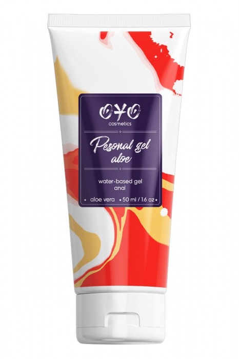 Анальная смазка на водной основе OYO Personal Gel Aloe - 50 мл. - OYO - купить с доставкой в Коломне