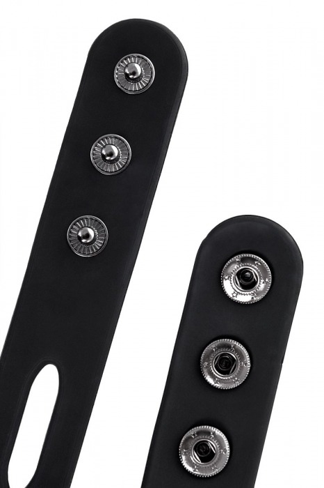 Черная плотная силиконовая маска - ToyFa - купить с доставкой в Коломне