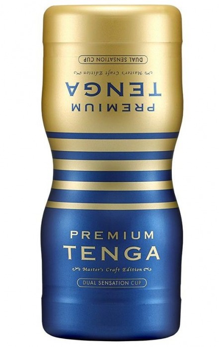 Мастурбатор TENGA Premium Dual Sensation Cup - Tenga - в Коломне купить с доставкой