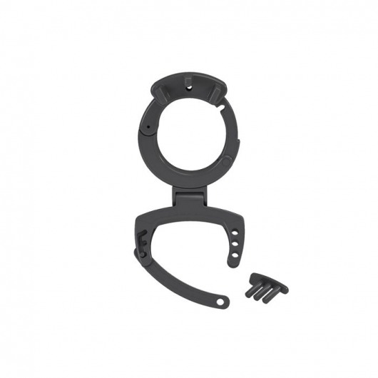 Кольцо с зажимом для мошонки для пояса верности Pubic Enemy - MyStim - купить с доставкой в Коломне