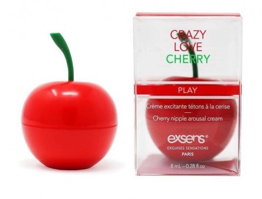 Крем для стимуляции сосков Crazy Love Cherry - 8 мл. - Exsens - купить с доставкой в Коломне