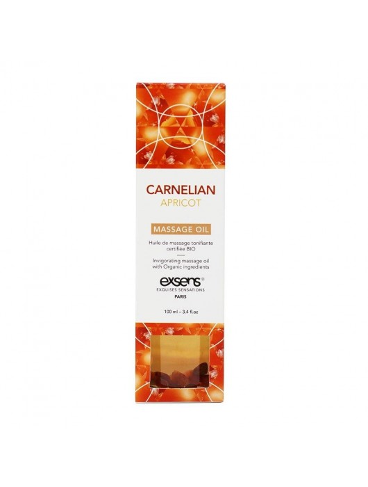Органическое массажное масло CARNELIAN APRICOT - 100 мл. - Exsens - купить с доставкой в Коломне