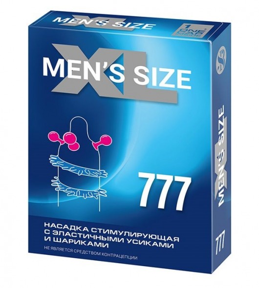 Стимулирующая насадка на пенис MEN SIZE 777 - Sitabella - в Коломне купить с доставкой