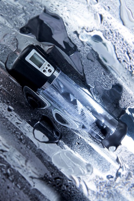 Прозрачная автоматическая помпа для пениса Alrik - Sexus - в Коломне купить с доставкой