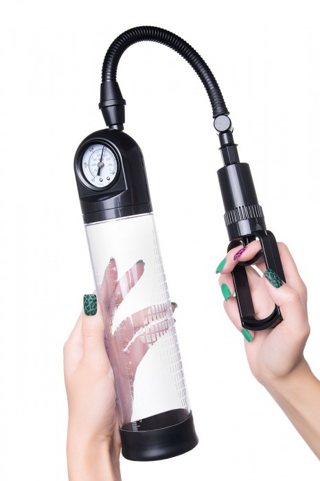 Прозрачная механическая помпа Helmer с манометром - Sexus - в Коломне купить с доставкой