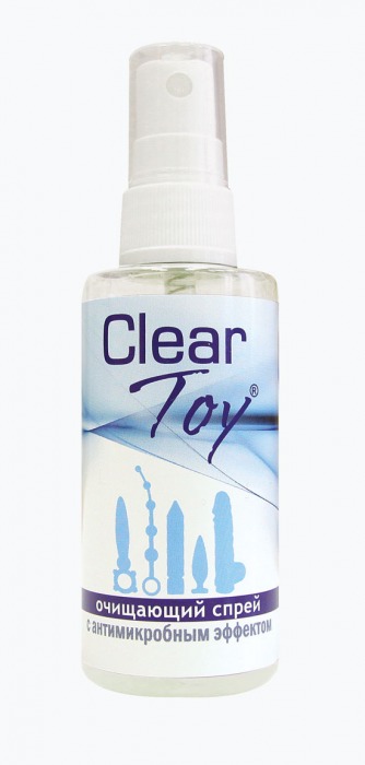 Очищающий спрей Clear Toy с антимикробным эффектом - 100 мл. - Биоритм - купить с доставкой в Коломне