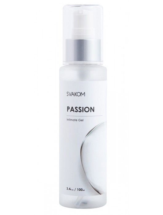 Смазка на водной основе Passion Intimate Gel - 100 мл. - Svakom - купить с доставкой в Коломне