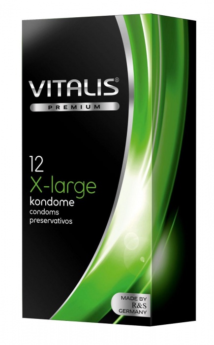 Презервативы увеличенного размера VITALIS PREMIUM x-large - 12 шт. - Vitalis - купить с доставкой в Коломне