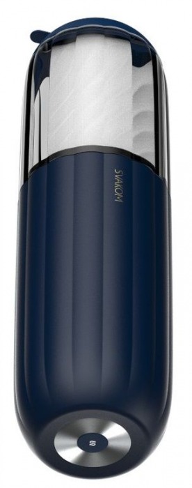 Черно-белый интерактивный мастурбатор Alex Neo 2 - Svakom - в Коломне купить с доставкой