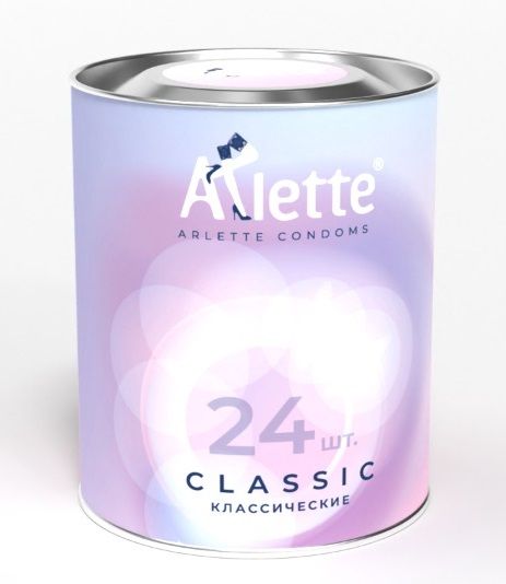 Классические презервативы Arlette Classic - 24 шт. - Arlette - купить с доставкой в Коломне